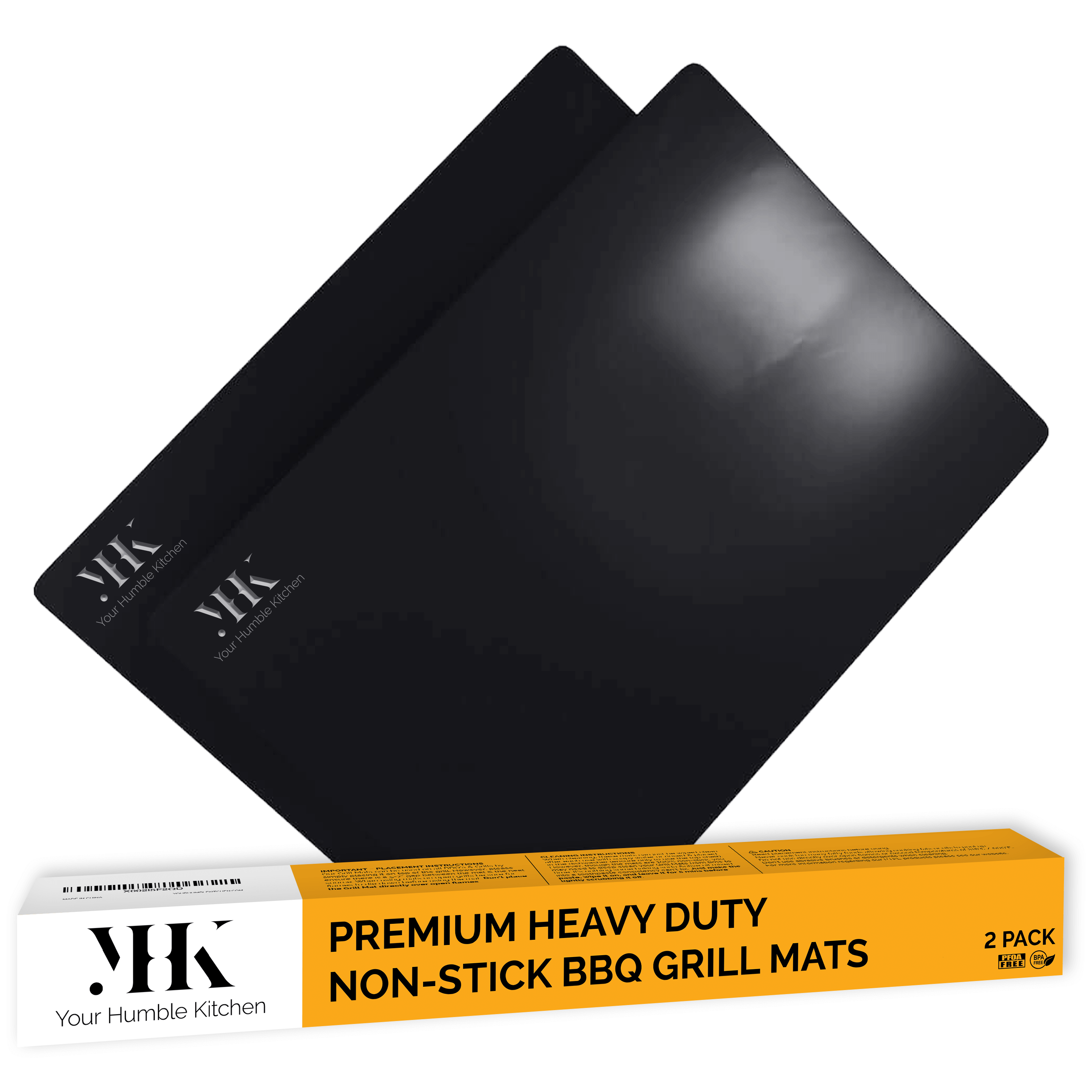 BBQ Grill Mat PRO Twin Pack - BBQ Like a Pro With This Non-Stick Mat –  Kleva Range - Everyday Innovations